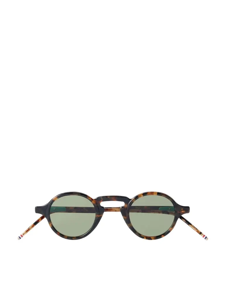 Thom Browne Round-Frame Tortoiseshell Acetate Sunglasses - Men
