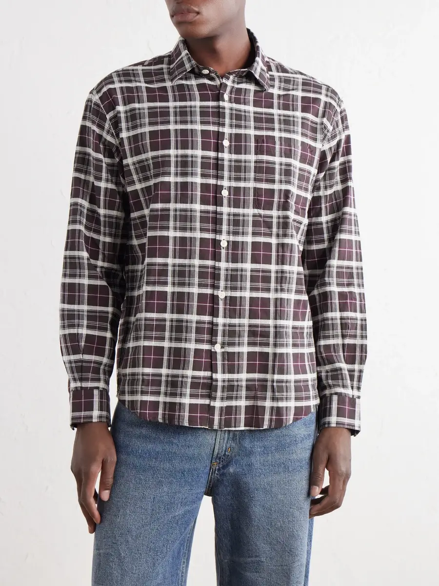 NN07 Deon 50037 Checked Woven Organic Cotton Shirt - Men | Thumbnail 3 NN07 Deon 50037 Checked Woven Organic Cotton Shirt - Men | Thumbnail 3