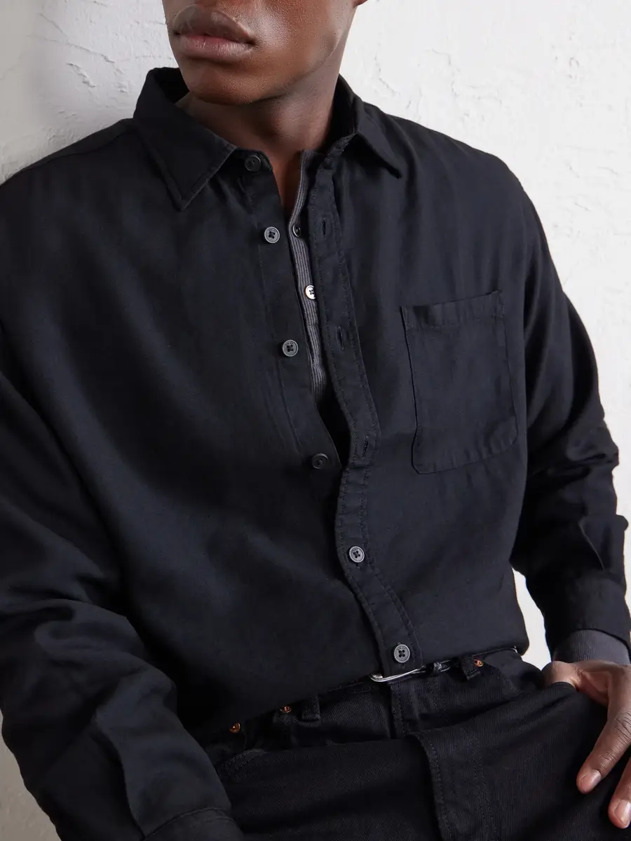 NN07 Deon 5027 LENZING™ ECOVERO™ Twill Shirt - Men | Thumbnail 5 NN07 Deon 5027 LENZING™ ECOVERO™ Twill Shirt - Men | Thumbnail 5