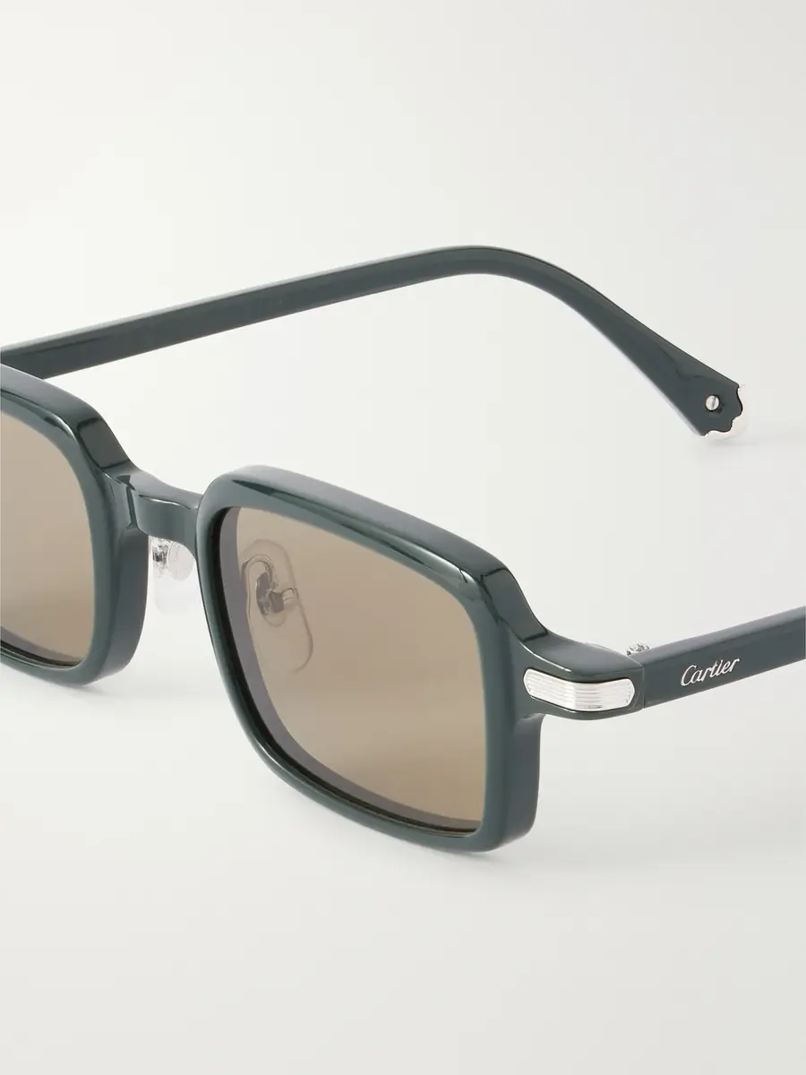 Cartier Eyewear Première de Cartier Square-Frame Recycled-Acetate Sunglasses - Men | Thumbnail 3 Cartier Eyewear Première de Cartier Square-Frame Recycled-Acetate Sunglasses - Men | Thumbnail 3