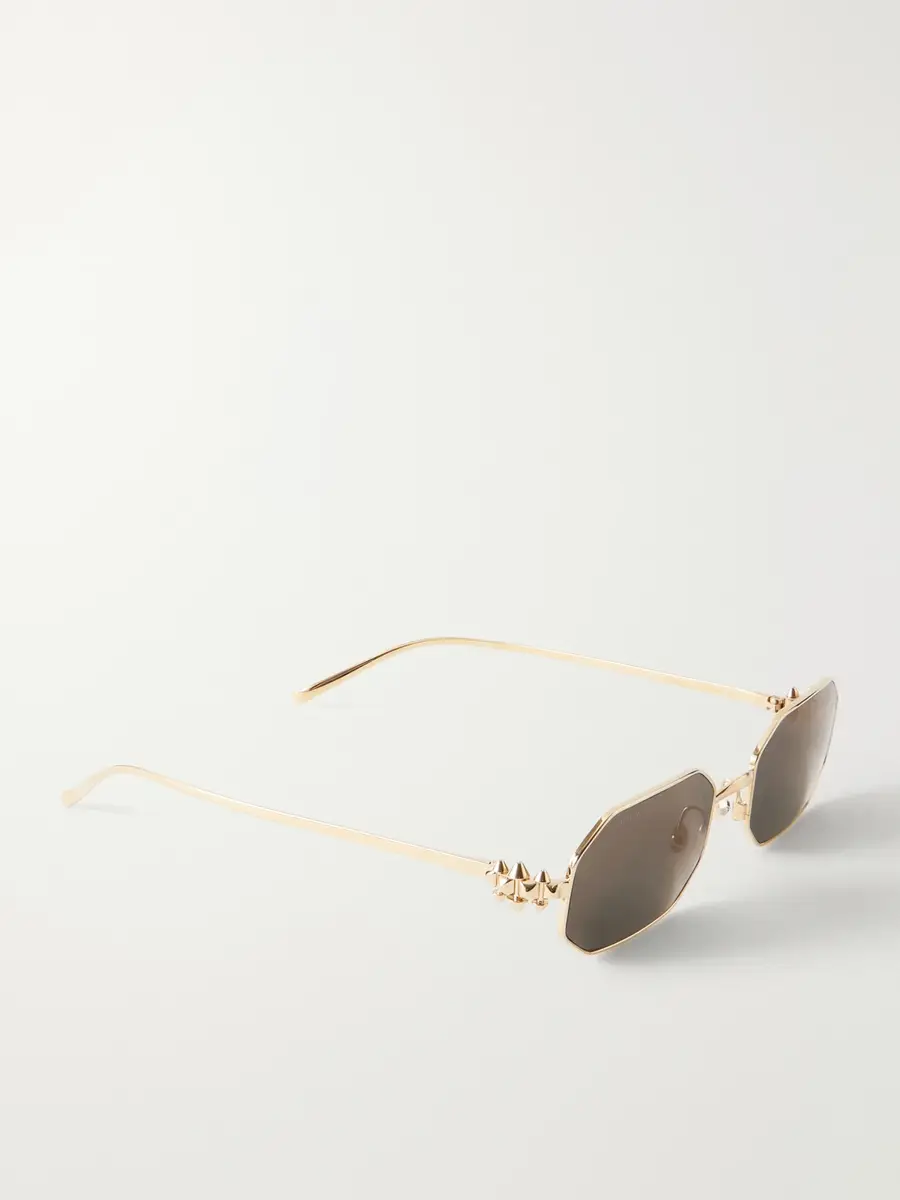 Cartier Eyewear Clash de Cartier Square-Frame Gold-Tone Sunglasses - Men | Thumbnail 4 Cartier Eyewear Clash de Cartier Square-Frame Gold-Tone Sunglasses - Men | Thumbnail 4