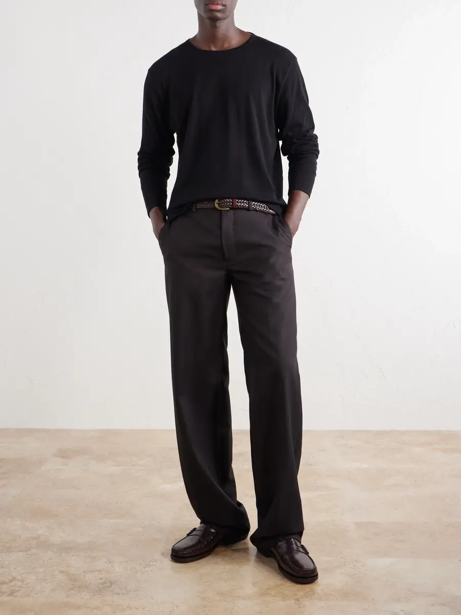 Ghiaia Cashmere Cotton-Jersey T-Shirt - Men | Thumbnail 2 Ghiaia Cashmere Cotton-Jersey T-Shirt - Men | Thumbnail 2