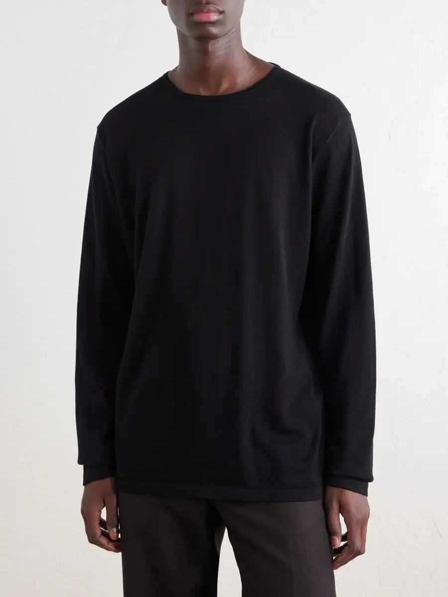 Ghiaia Cashmere Cotton-Jersey T-Shirt - Men | Thumbnail 3 Ghiaia Cashmere Cotton-Jersey T-Shirt - Men | Thumbnail 3