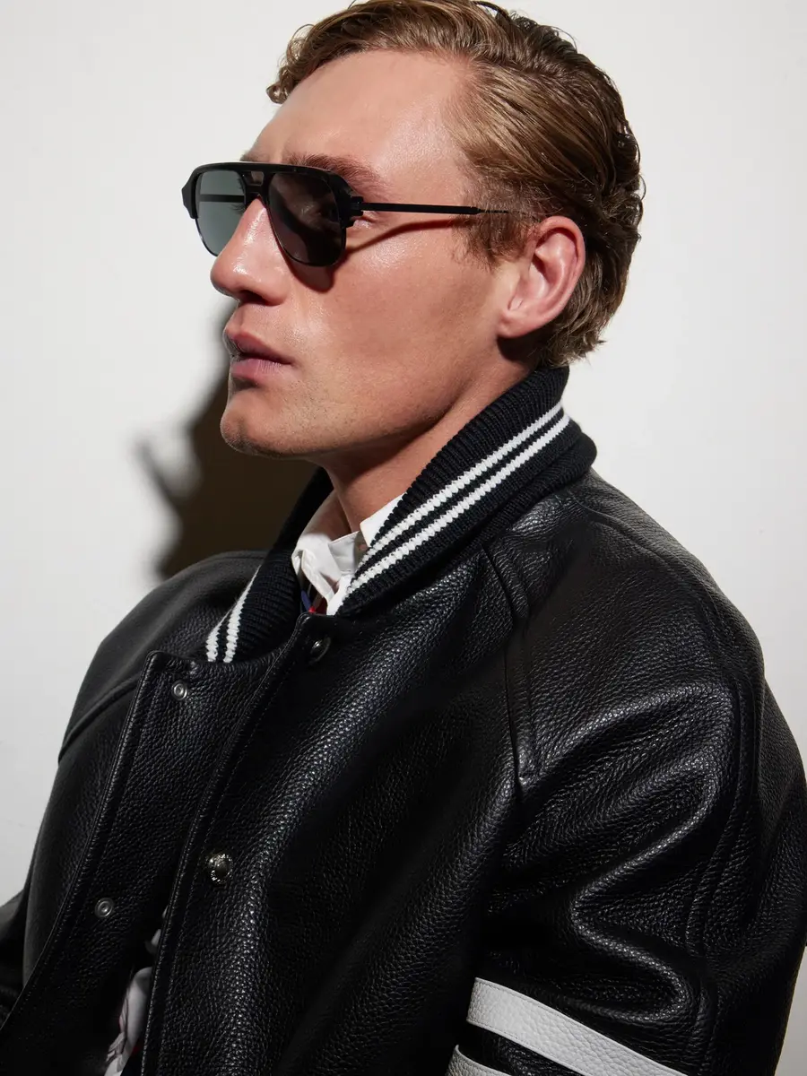 Thom Browne Aviator-Style Acetate and Titanium Sunglasses - Men | Thumbnail 5