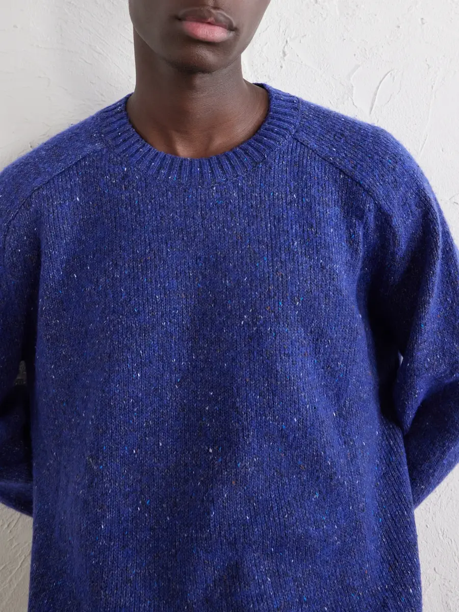 NN07 Jim 60074 Wool-Blend Knitted Crewneck - Men | Thumbnail 5