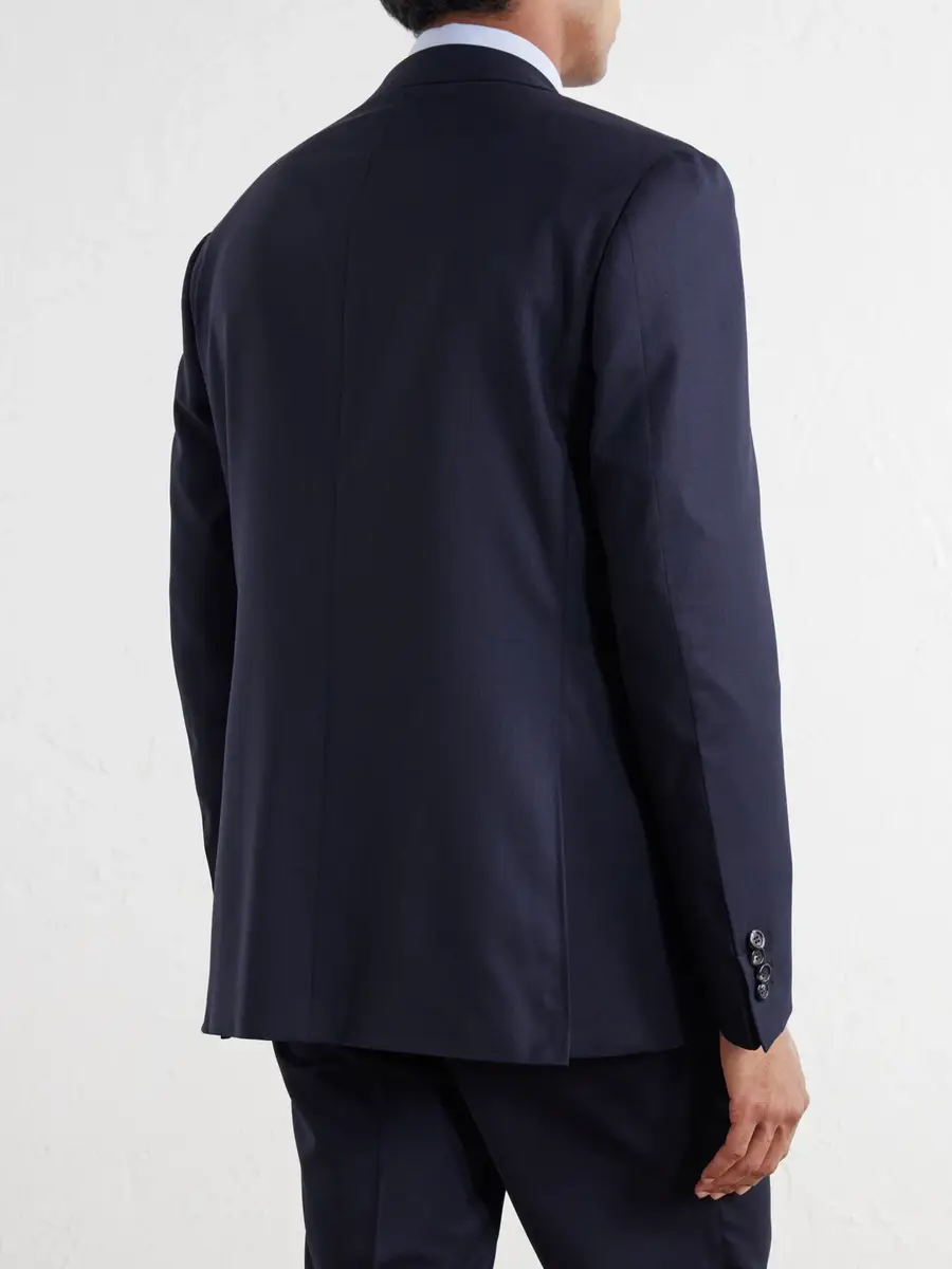 Canali Wool-Blend Twill Suit Jacket - Men | Thumbnail 4 Canali Wool-Blend Twill Suit Jacket - Men | Thumbnail 4