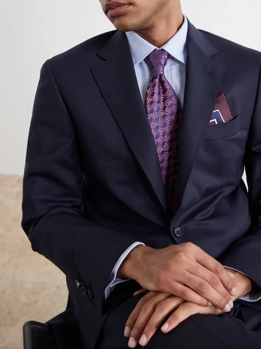 Canali Wool-Blend Twill Suit Jacket - Men | Thumbnail 5 Canali Wool-Blend Twill Suit Jacket - Men | Thumbnail 5