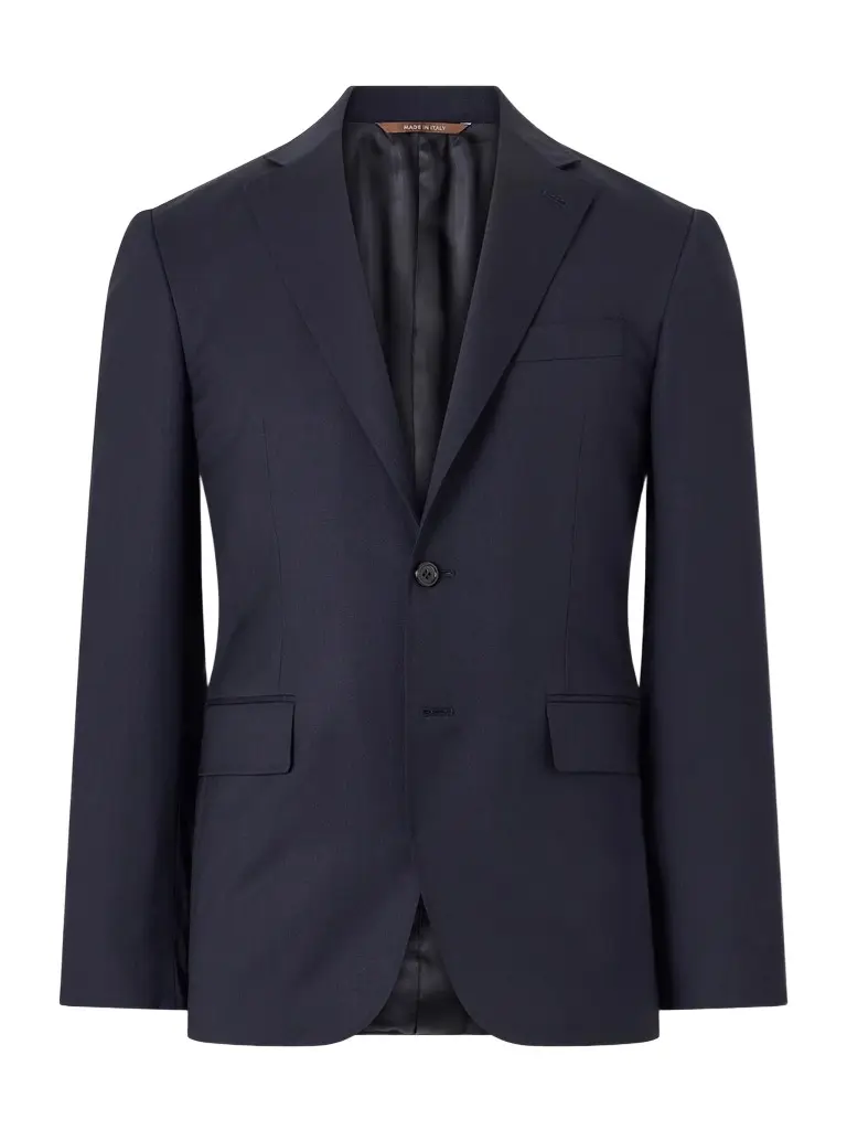Canali Wool-Blend Twill Suit Jacket - Men