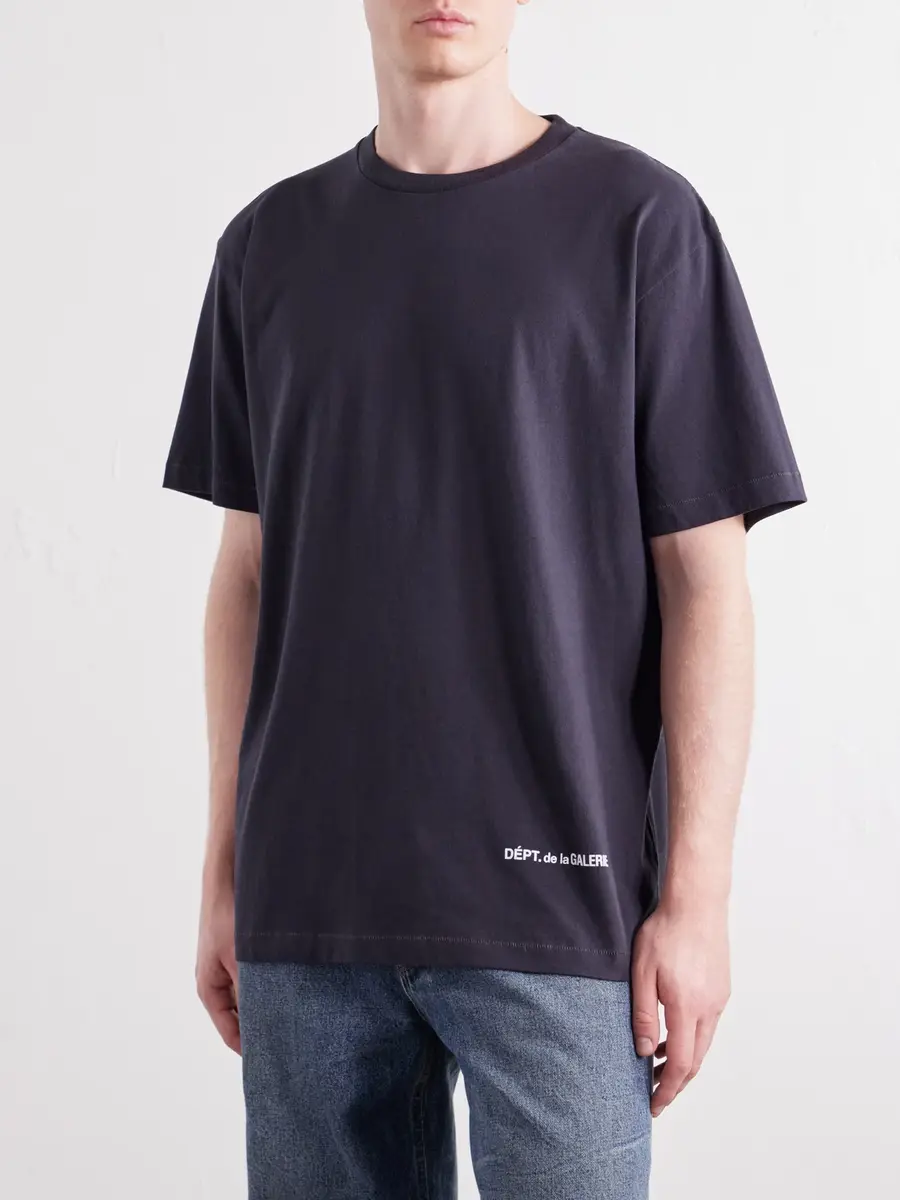 Gallery Dept. Logo-Appliqué Cotton-Jersey T-Shirt - Men | Thumbnail 3