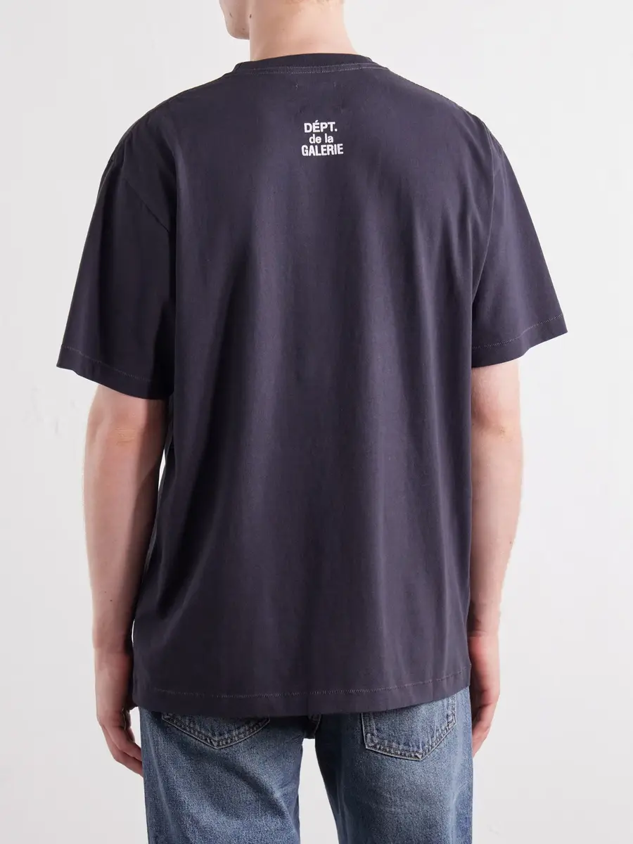 Gallery Dept. Logo-Appliqué Cotton-Jersey T-Shirt - Men | Thumbnail 4