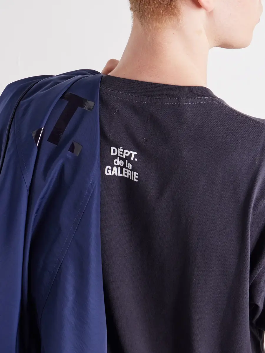 Gallery Dept. Logo-Appliqué Cotton-Jersey T-Shirt - Men | Thumbnail 5