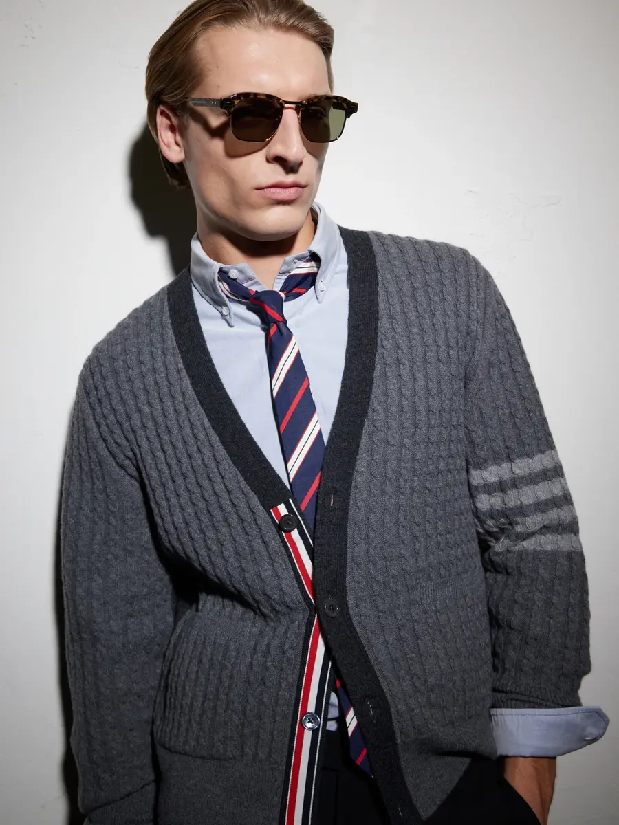 Thom Browne D-Frame Tortoiseshell Acetate and Gold-Plated Titanium Sunglasses - Men | Thumbnail 5 Thom Browne D-Frame Tortoiseshell Acetate and Gold-Plated Titanium Sunglasses - Men | Thumbnail 5