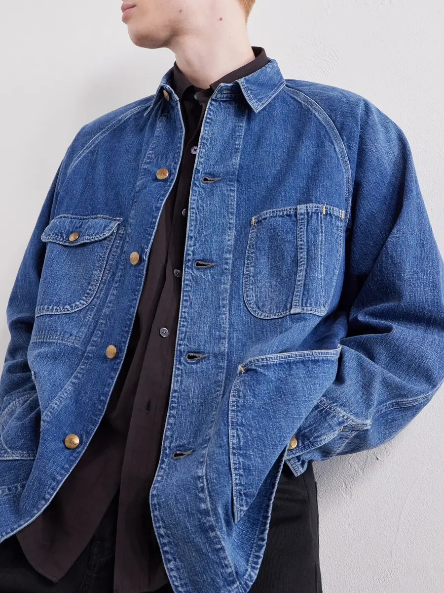 OrSlow 1950s Selvedge Denim Jacket - Men | Thumbnail 5 OrSlow 1950s Selvedge Denim Jacket - Men | Thumbnail 5