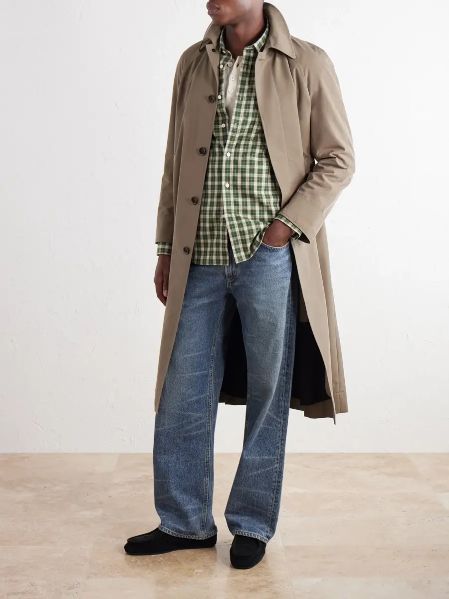 NN07 Deon 5465 Checked Organic Cotton-Flannel Shirt - Men | Thumbnail 2 NN07 Deon 5465 Checked Organic Cotton-Flannel Shirt - Men | Thumbnail 2