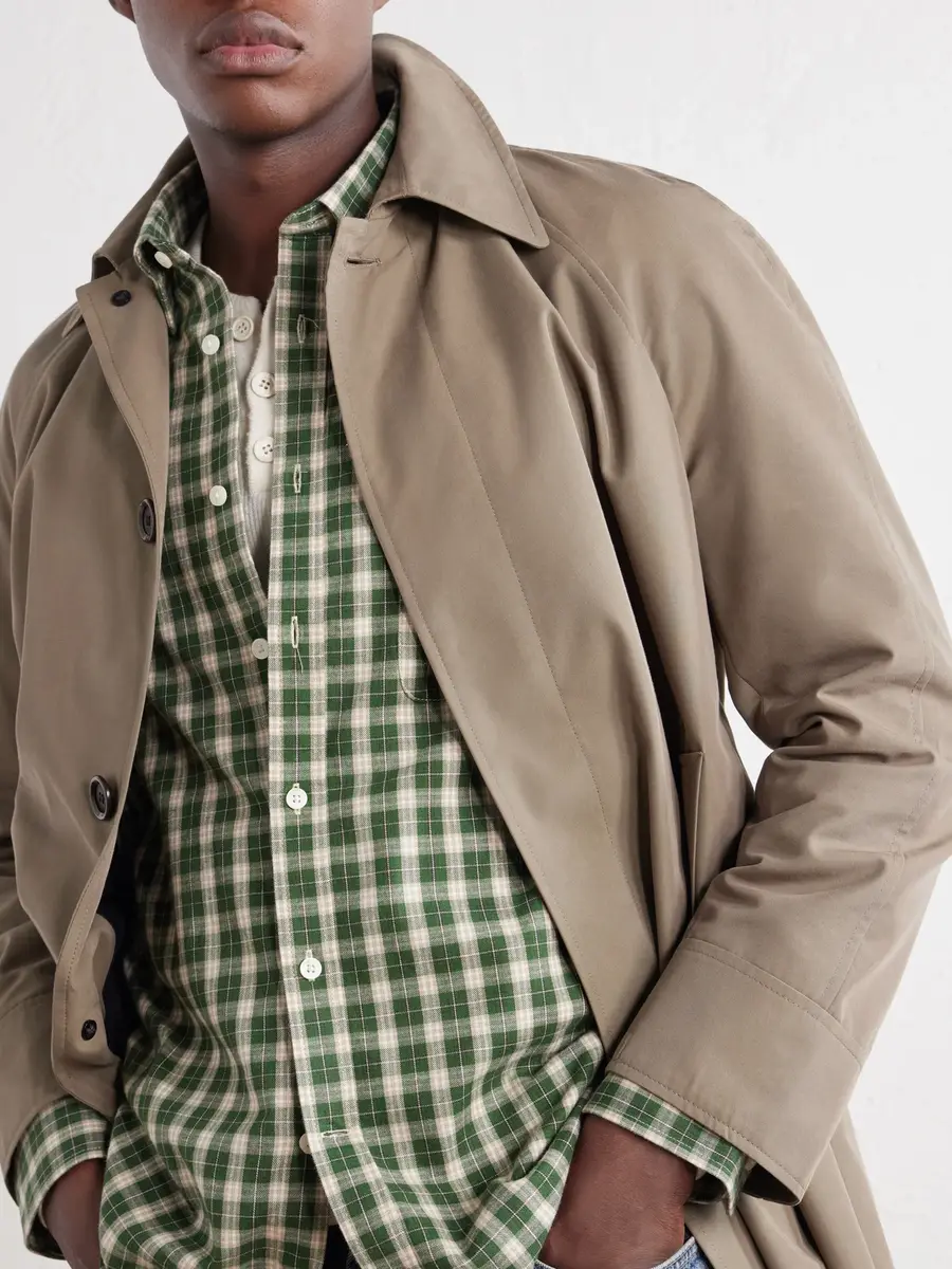 NN07 Deon 5465 Checked Organic Cotton-Flannel Shirt - Men | Thumbnail 5 NN07 Deon 5465 Checked Organic Cotton-Flannel Shirt - Men | Thumbnail 5