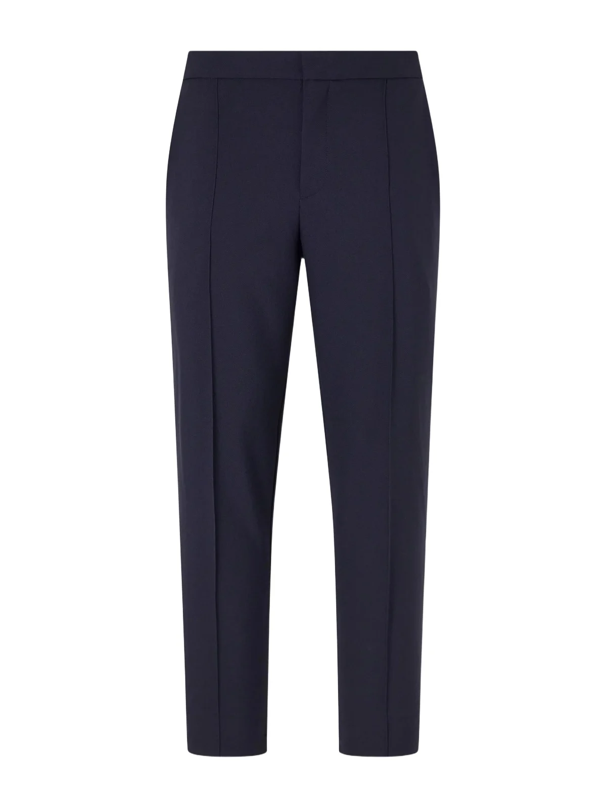 Zegna Tapered Pleated Wool-Canvas Trousers - Men