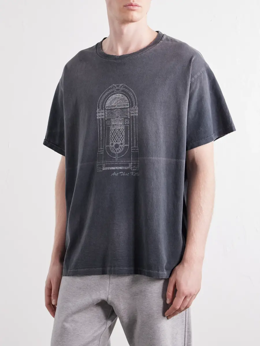 Gallery Dept. Jukebox Printed Cotton-Jersey T-Shirt - Men | Thumbnail 3 Gallery Dept. Jukebox Printed Cotton-Jersey T-Shirt - Men | Thumbnail 3