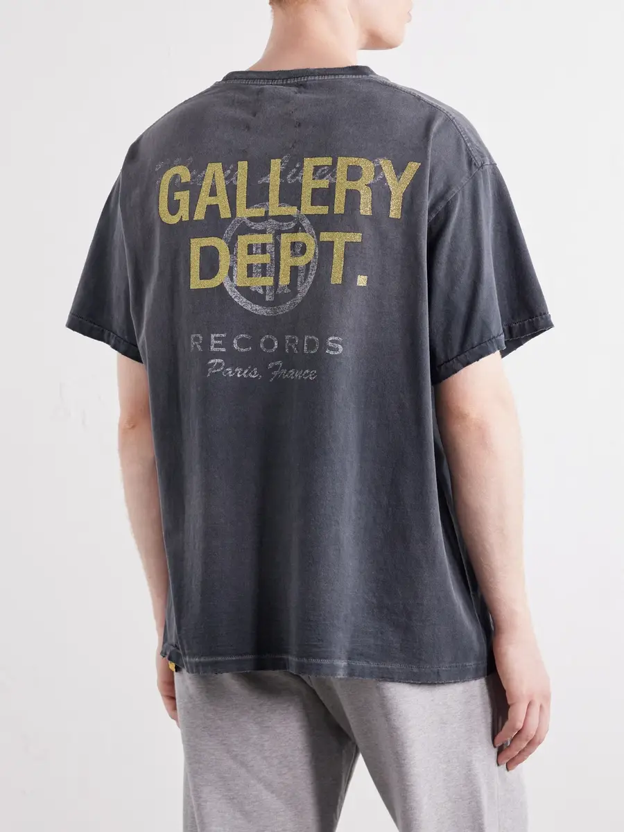 Gallery Dept. Jukebox Printed Cotton-Jersey T-Shirt - Men | Thumbnail 4 Gallery Dept. Jukebox Printed Cotton-Jersey T-Shirt - Men | Thumbnail 4