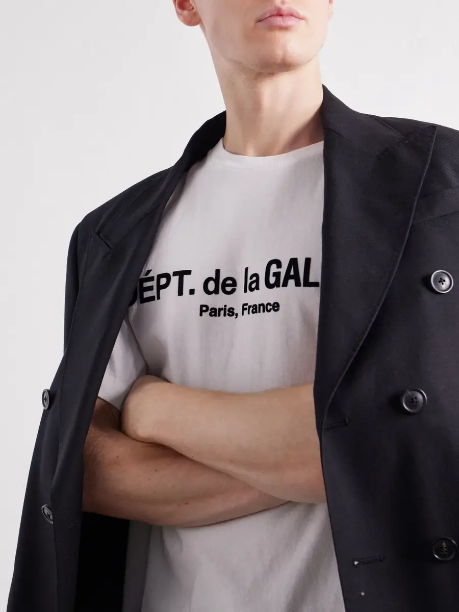 Gallery Dept. Logo-Appliqué Cotton-Jersey T-Shirt - Men | Thumbnail 5