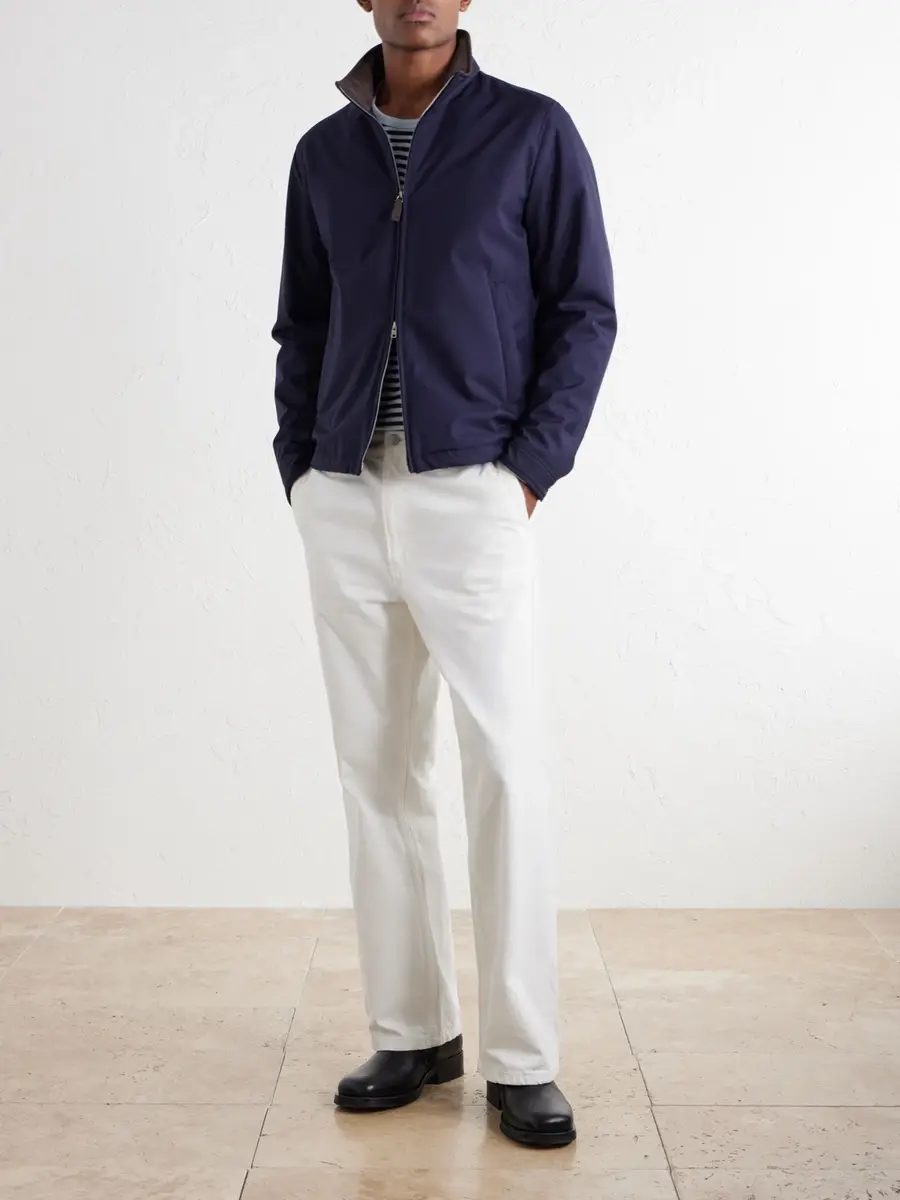 HERNO Padded Twill Bomber Jacket - Men | Thumbnail 2