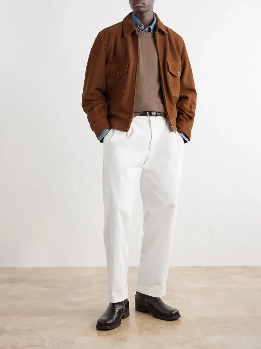 Ghiaia Cashmere Cotton Sweater - Men | Thumbnail 2