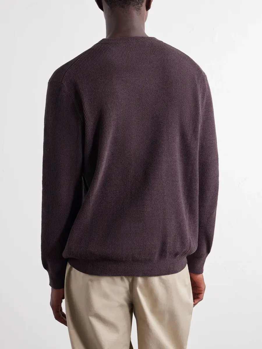NN07 Danny 6429 Ribbed Chenille Sweater - Men | Thumbnail 4