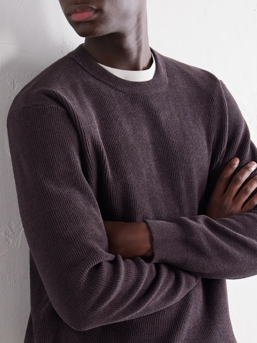 NN07 Danny 6429 Ribbed Chenille Sweater - Men | Thumbnail 5