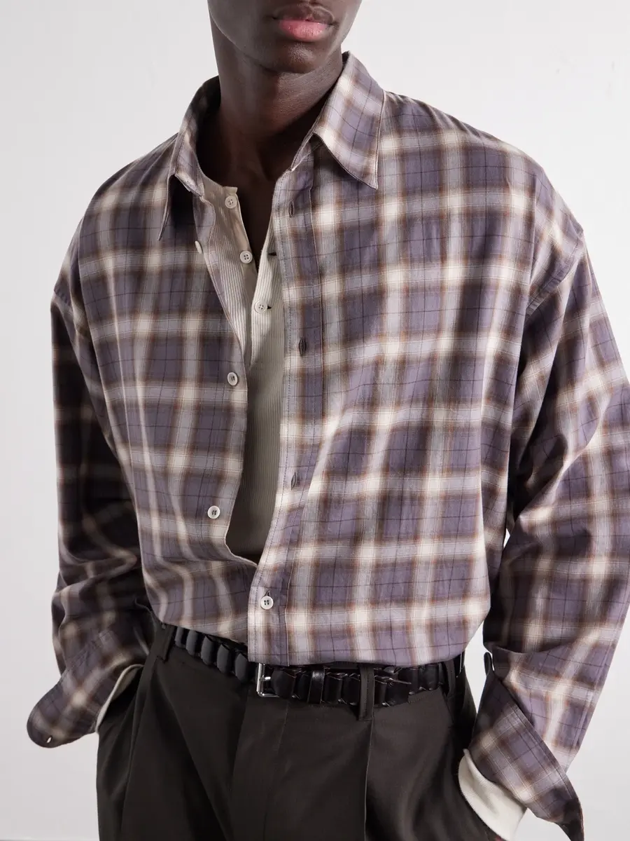 SAGE NATION Chisholm Checked Flannel Shirt - Men | Thumbnail 5 SAGE NATION Chisholm Checked Flannel Shirt - Men | Thumbnail 5