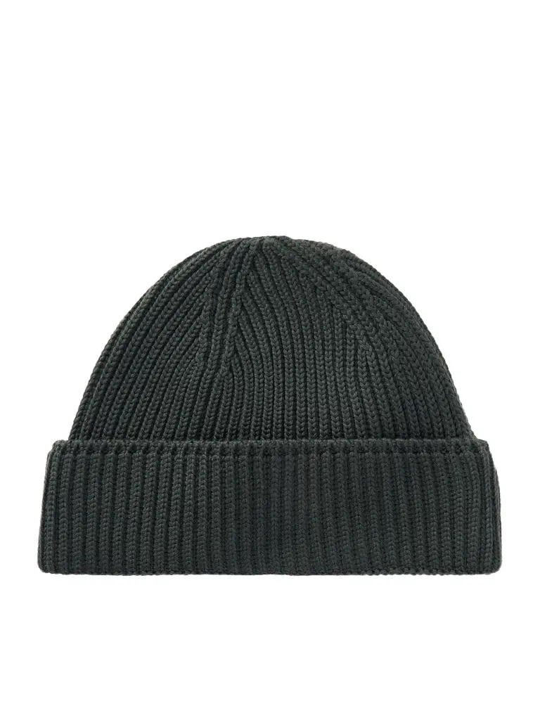 S.N.S. Herning Fender Ribbed Virgin Wool Beanie - Men