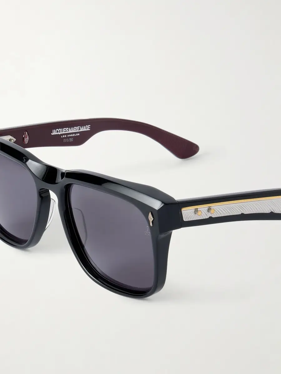 Jacques Marie Mage Wesley Square-Frame Acetate Sunglasses - Men | Thumbnail 3 Jacques Marie Mage Wesley Square-Frame Acetate Sunglasses - Men | Thumbnail 3