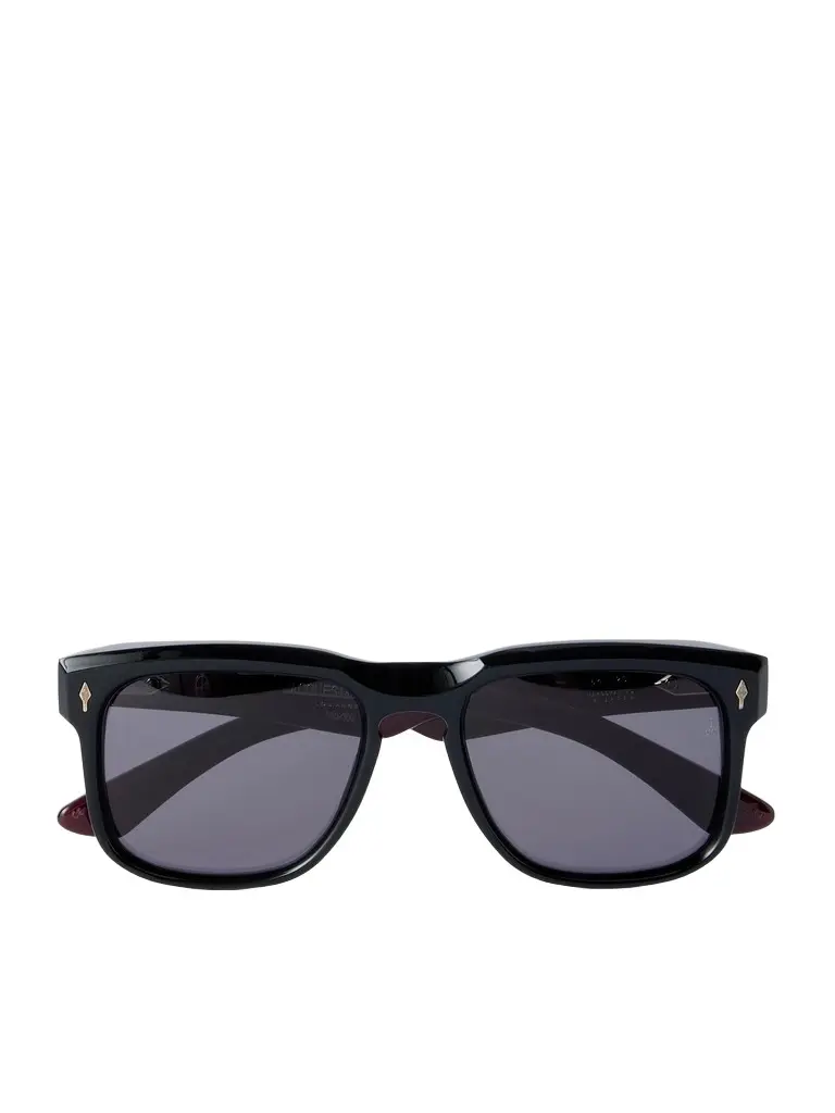 Jacques Marie Mage Wesley Square-Frame Acetate Sunglasses - Men