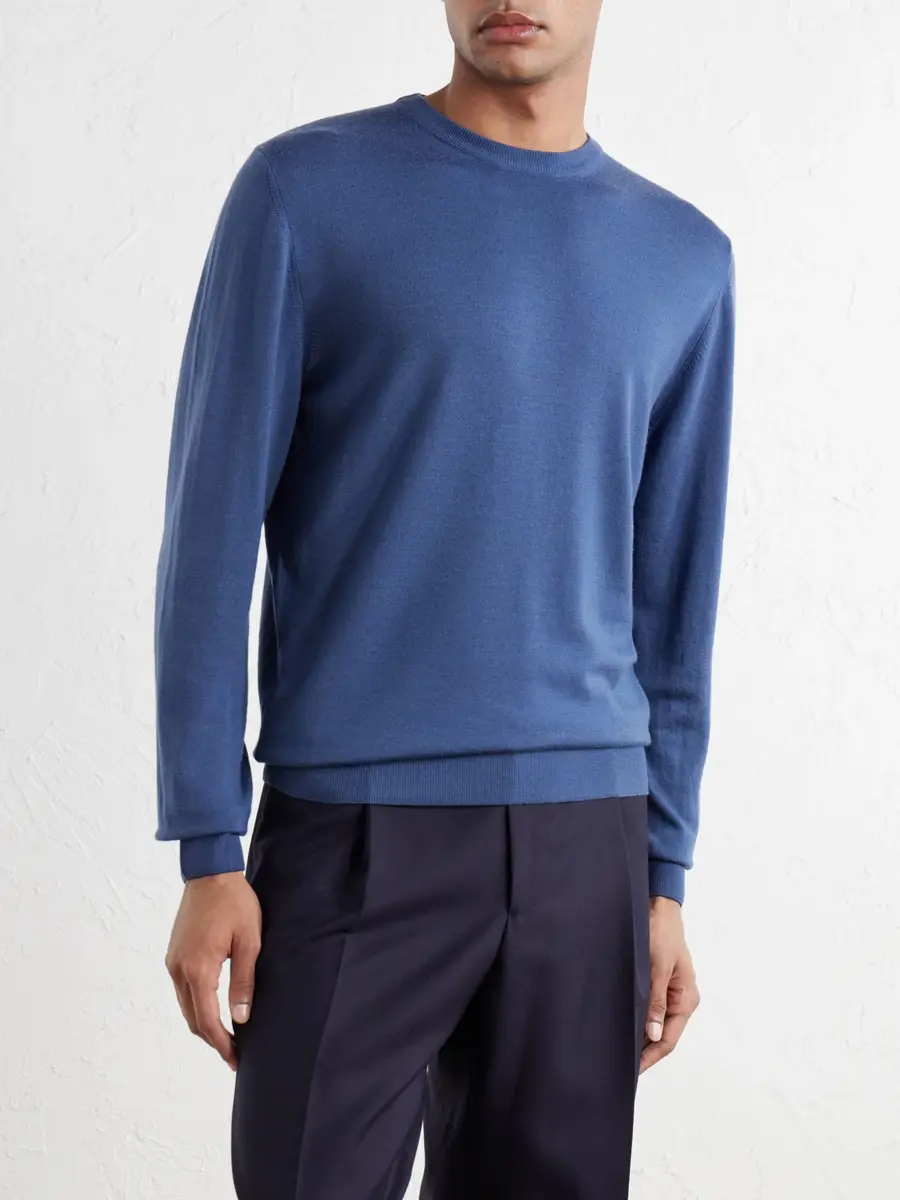 Canali Wool Sweater - Men | Thumbnail 3 Canali Wool Sweater - Men | Thumbnail 3