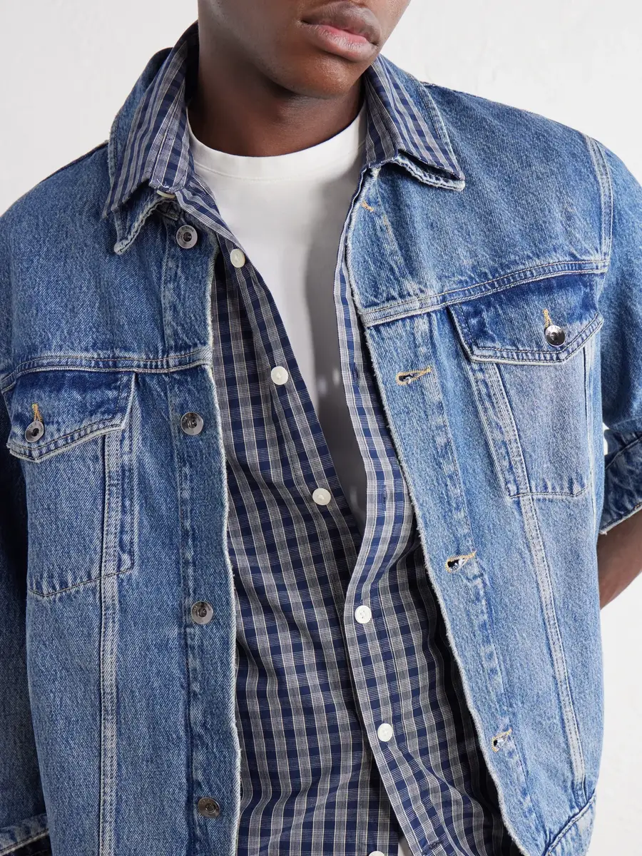 NN07 Deon 50035 Checked Woven Organic Cotton Shirt - Men | Thumbnail 5 NN07 Deon 50035 Checked Woven Organic Cotton Shirt - Men | Thumbnail 5