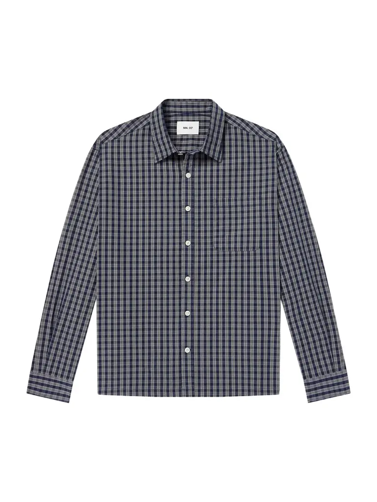 Deon 50035 Checked Woven Organic Cotton Shirt - Men