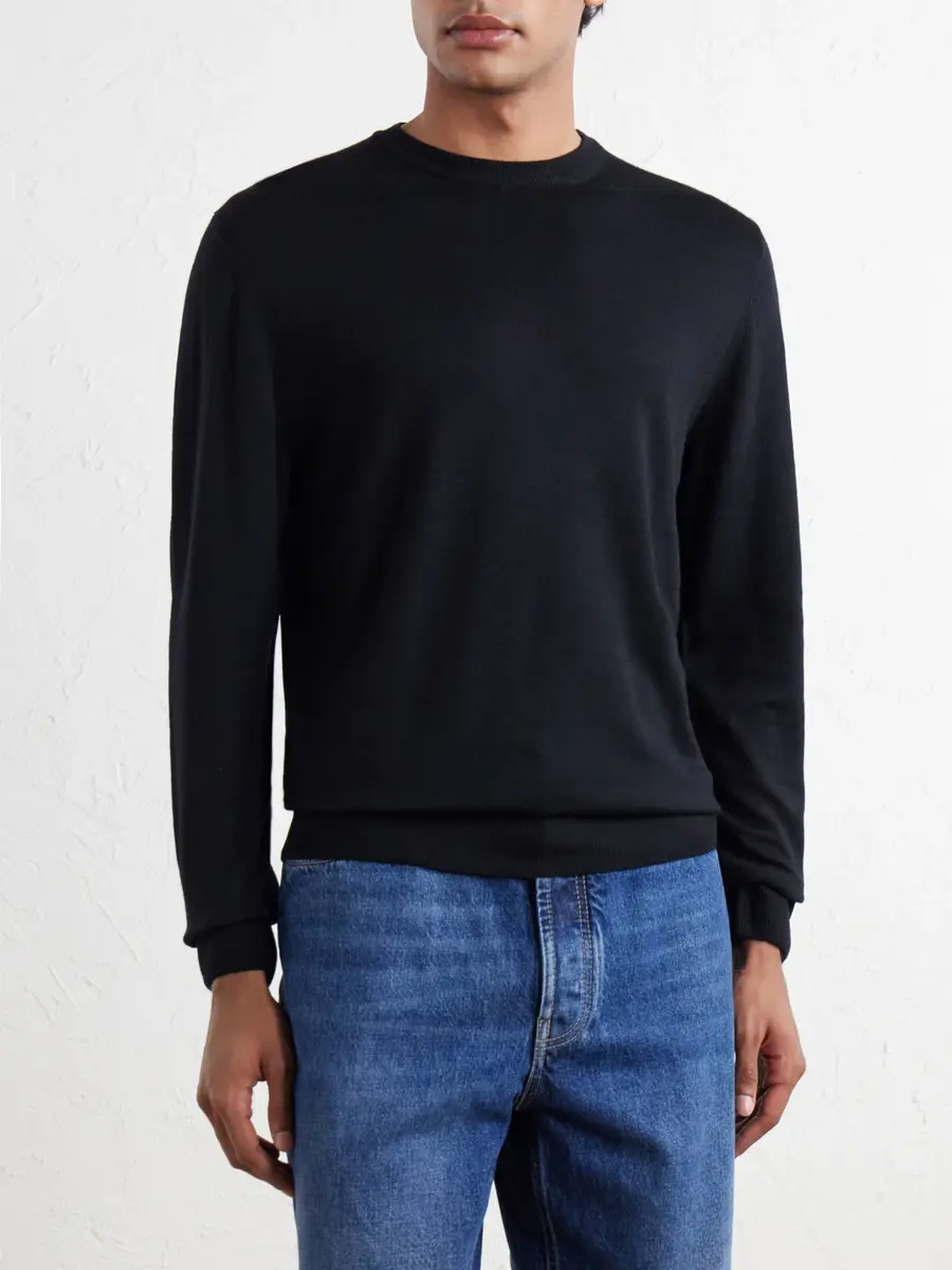 Canali Wool Sweater - Men | Thumbnail 3 Canali Wool Sweater - Men | Thumbnail 3