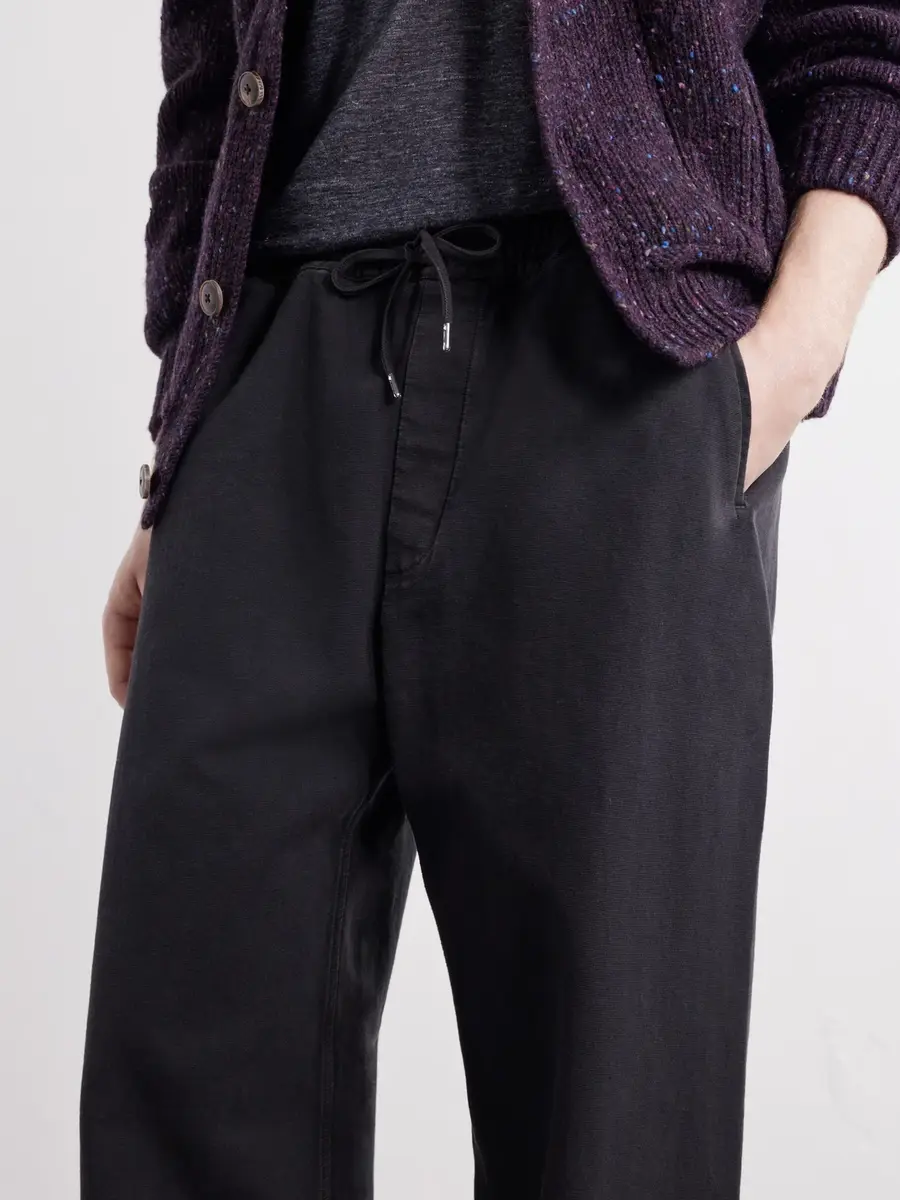 A Kind Of Guise Samurai Straight-Leg Cotton-Jersey Trousers - Men | Thumbnail 5