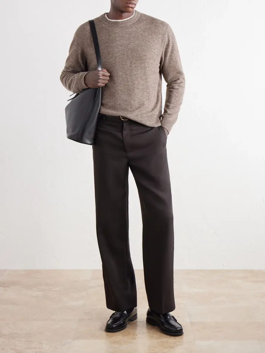 NN07 Gavin 60073 Wool-Blend Bouclé Sweater - Men | Thumbnail 2 NN07 Gavin 60073 Wool-Blend Bouclé Sweater - Men | Thumbnail 2