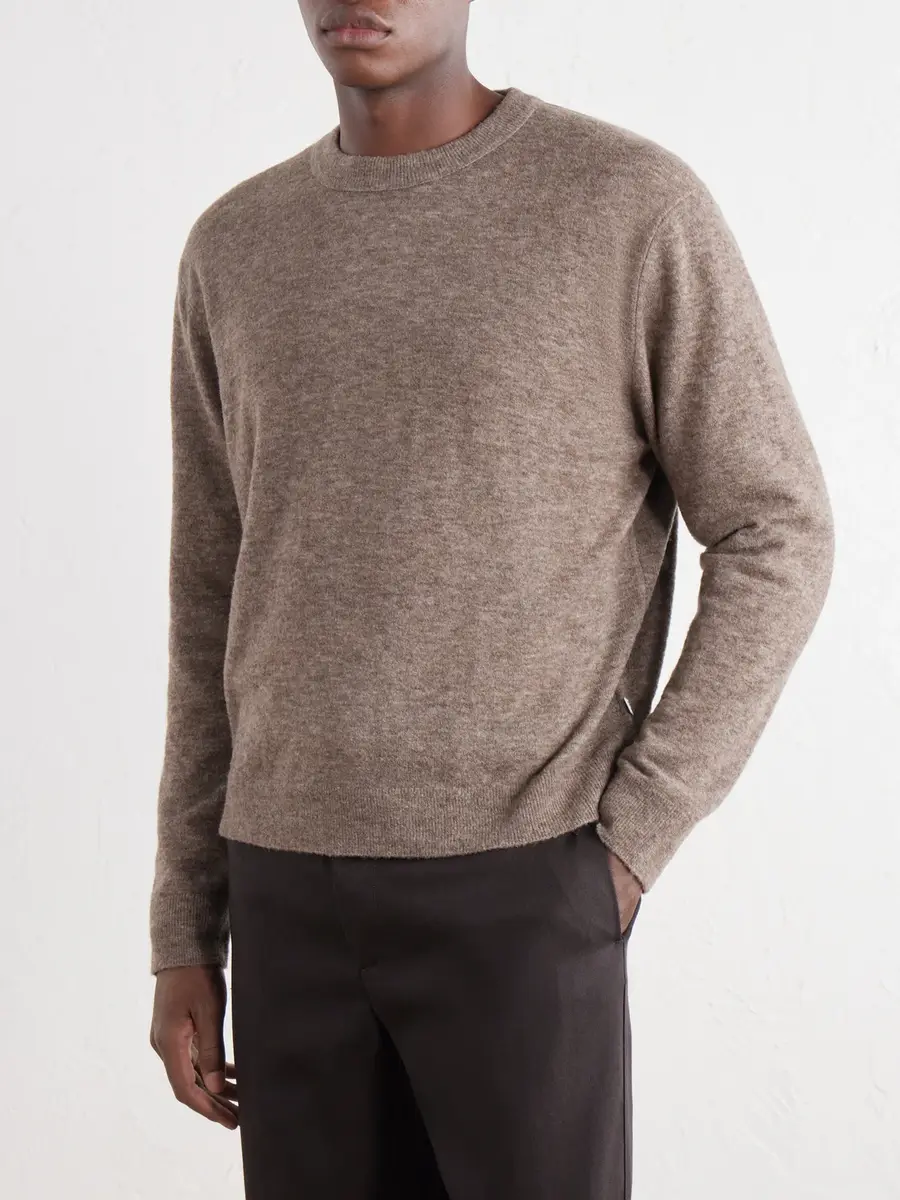 NN07 Gavin 60073 Wool-Blend Bouclé Sweater - Men | Thumbnail 3 NN07 Gavin 60073 Wool-Blend Bouclé Sweater - Men | Thumbnail 3