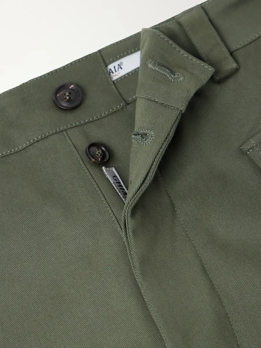 Ghiaia Cashmere Webster Tapered Cotton-Blend Twill Cargo Trousers - Men | Thumbnail 6 Ghiaia Cashmere Webster Tapered Cotton-Blend Twill Cargo Trousers - Men | Thumbnail 6