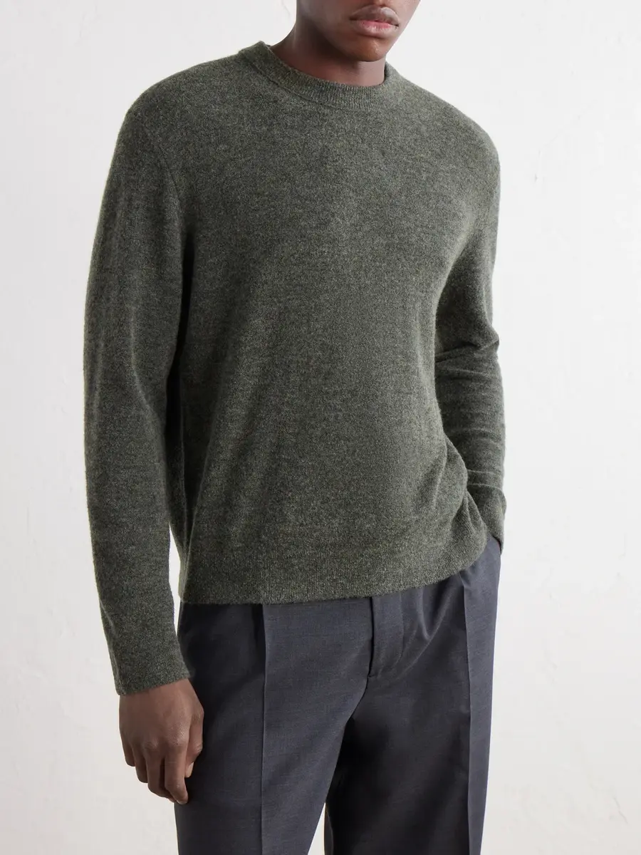 NN07 Gavin 60073 Wool-Blend Bouclé Sweater - Men | Thumbnail 3 NN07 Gavin 60073 Wool-Blend Bouclé Sweater - Men | Thumbnail 3