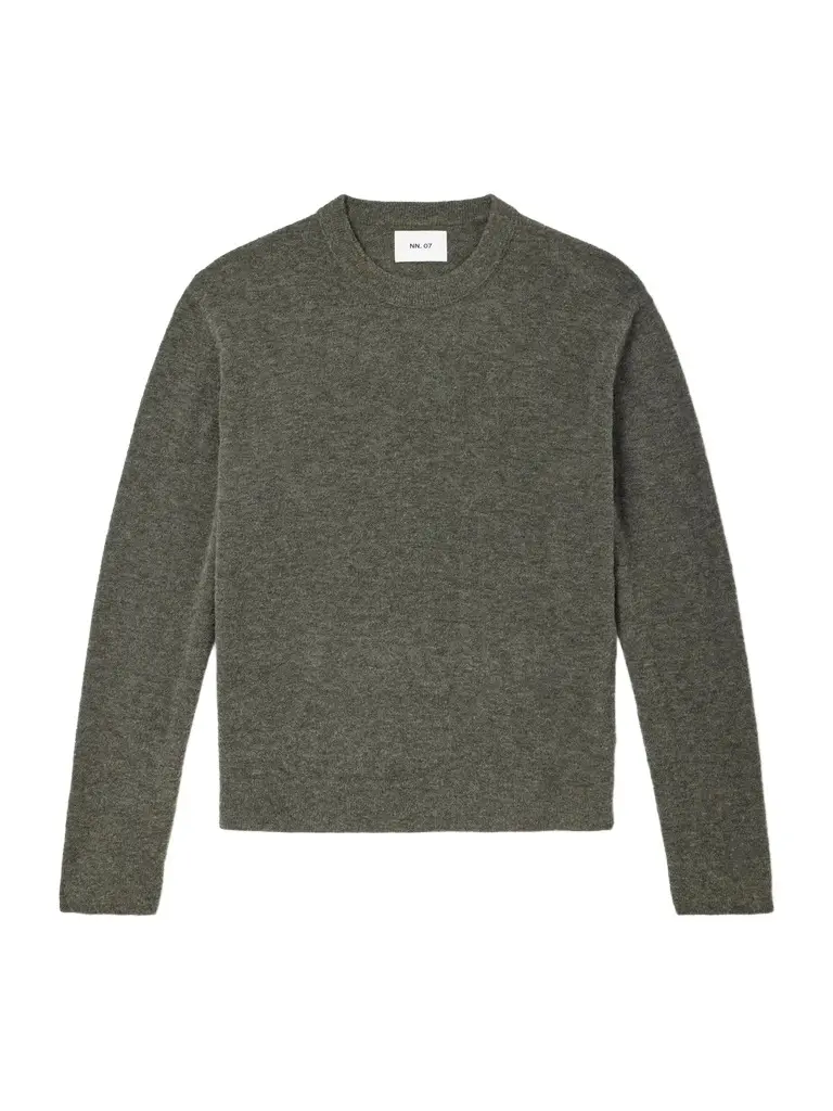 NN07 Gavin 60073 Wool-Blend Bouclé Sweater - Men