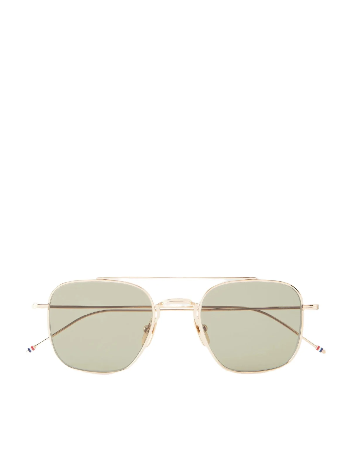Aviator-Style Titanium Sunglasses - Men Aviator-Style Titanium Sunglasses - Men