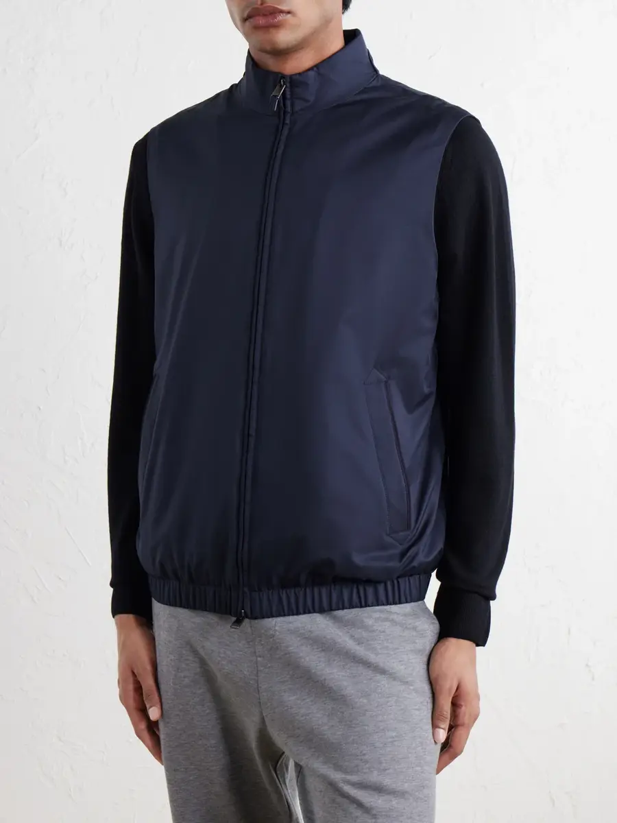 Canali Shell Zip-Up Gilet - Men | Thumbnail 3 Canali Shell Zip-Up Gilet - Men | Thumbnail 3