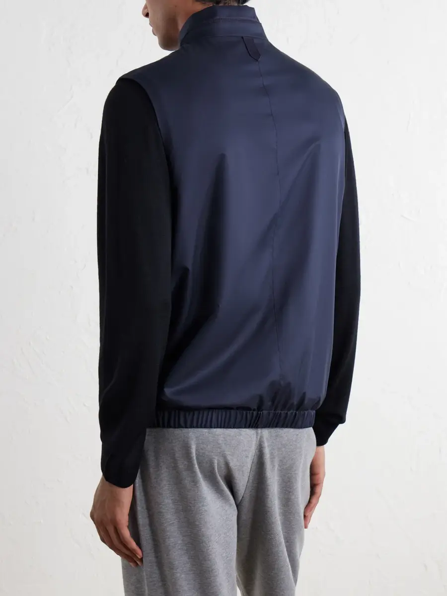 Canali Shell Zip-Up Gilet - Men | Thumbnail 4 Canali Shell Zip-Up Gilet - Men | Thumbnail 4