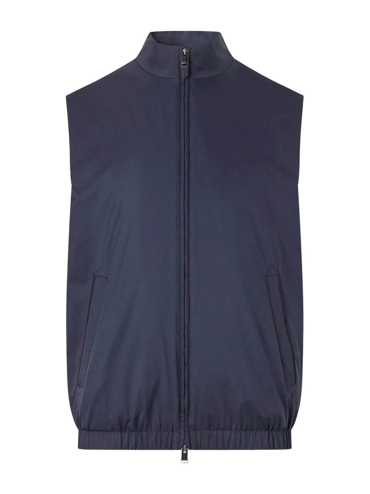 Canali Shell Zip-Up Gilet - Men