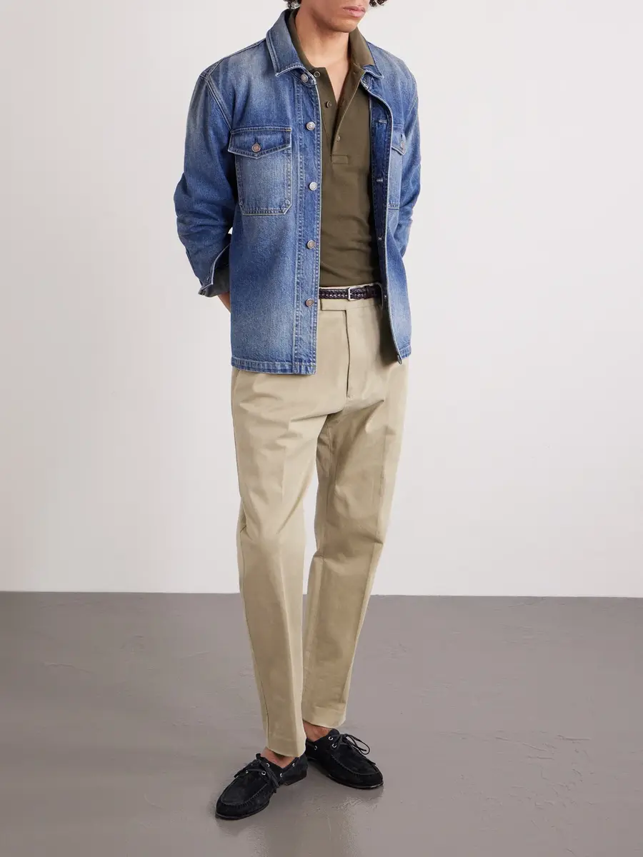 Tom Ford Denim Shirt Overshirt - Men | Thumbnail 2 Tom Ford Denim Shirt Overshirt - Men | Thumbnail 2