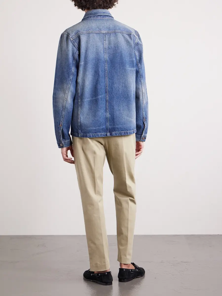 Tom Ford Denim Shirt Overshirt - Men | Thumbnail 4 Tom Ford Denim Shirt Overshirt - Men | Thumbnail 4