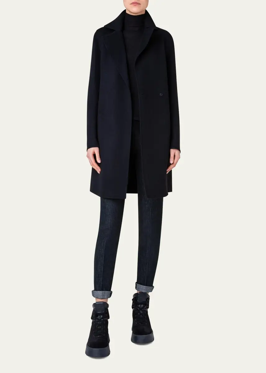 Akris Bera Cashmere Coat | Thumbnail 2 Akris Bera Cashmere Coat | Thumbnail 2