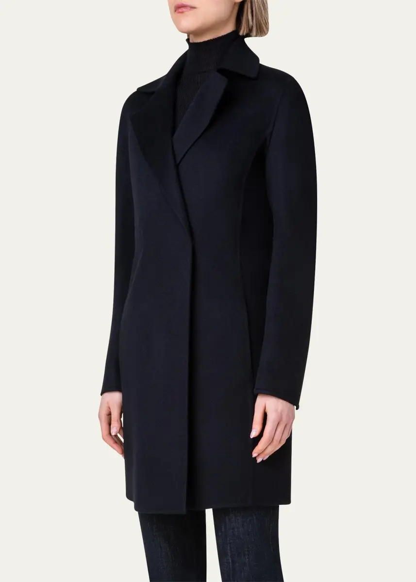 Akris Bera Cashmere Coat | Thumbnail 4 Akris Bera Cashmere Coat | Thumbnail 4