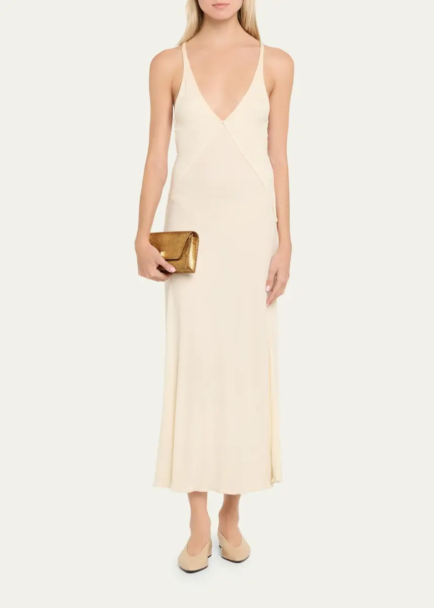 Akris Anouk Lizard-Embossed Metallic Clutch Bag | Thumbnail 5 Akris Anouk Lizard-Embossed Metallic Clutch Bag | Thumbnail 5